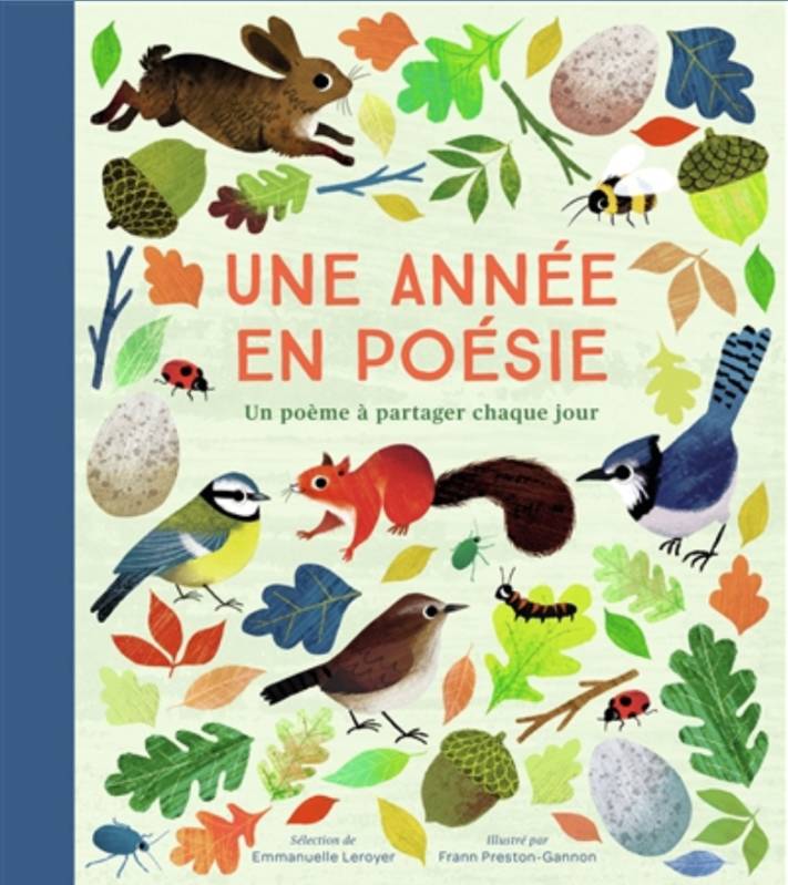 Jeux et Jouets Livres Livres pour les  6-9 ans Albums Une année en poésie, Un poème à partager chaque jour Frann Preston-Gannon