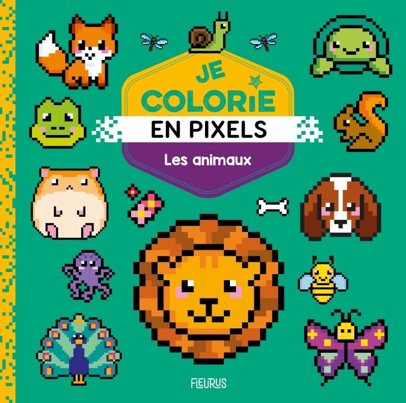 Jeux et Jouets Loisirs créatifs Coloriage Je colorie en pixels - Les animaux Carotte et compagnie (site web),