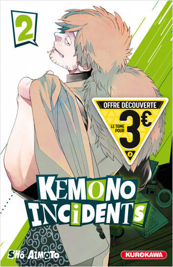 Livres Mangas Shonen Kemono Incidents - tome 2 Shō Aimoto