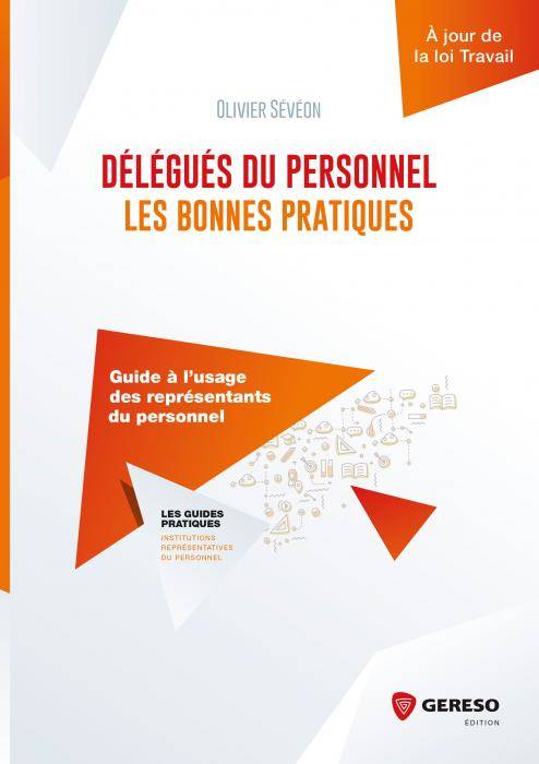 Livres Économie-Droit-Gestion Management, Gestion, Economie d'entreprise Management DELEGUES DU PERSONNEL  LES BONNES PRATIQUES, GUIDE A L USAGE DES REPRESENTANTS DU PERSONNEL Olivier Sévéon