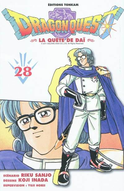 Livres BD 28, Dragon Quest T28, la quête de Daï Riku Sanjo, Koji Inada