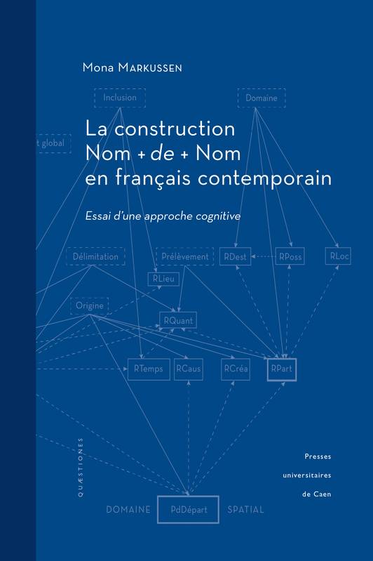 La construction Nom + de + Nom en français contemporain, Essai d’une approche cognitive