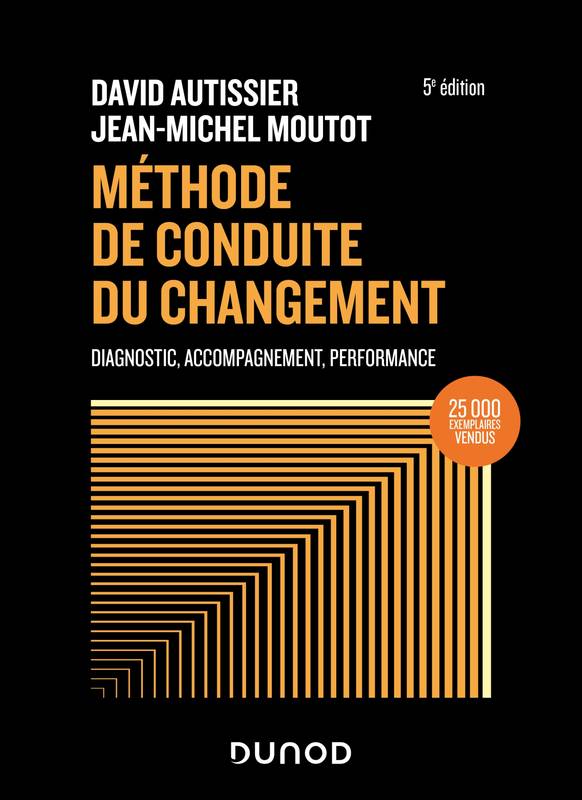 Livres Économie-Droit-Gestion Management, Gestion, Economie d'entreprise Management Méthode de conduite du changement - 5e éd., Diagnostic, Accompagnement, Performance David Autissier, Jean-Michel Moutot