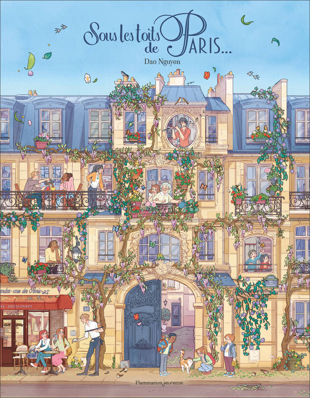 Jeux et Jouets Livres Livres pour les  6-9 ans Albums Sous les toits de Paris Dao Nguyen