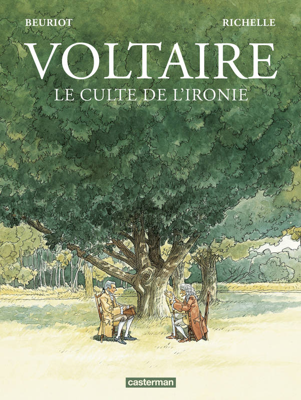 Livres BD BD adultes Voltaire, Le culte de l'ironie Philippe Richelle