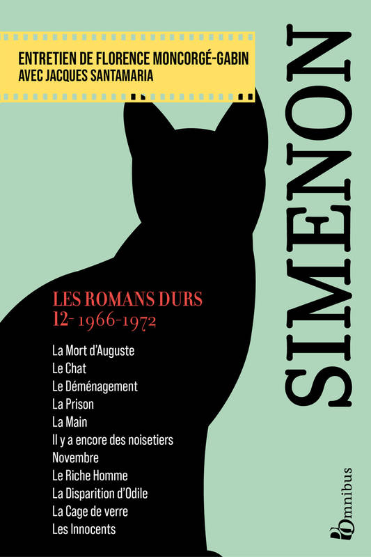 Livres Polar Policier et Romans d'espionnage Les Romans durs, Tome 12 1966-1972 Georges Simenon