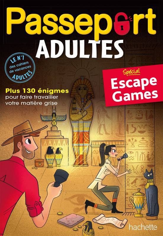 Passeport Adultes - Escape Game - Cahier de vacances 2021