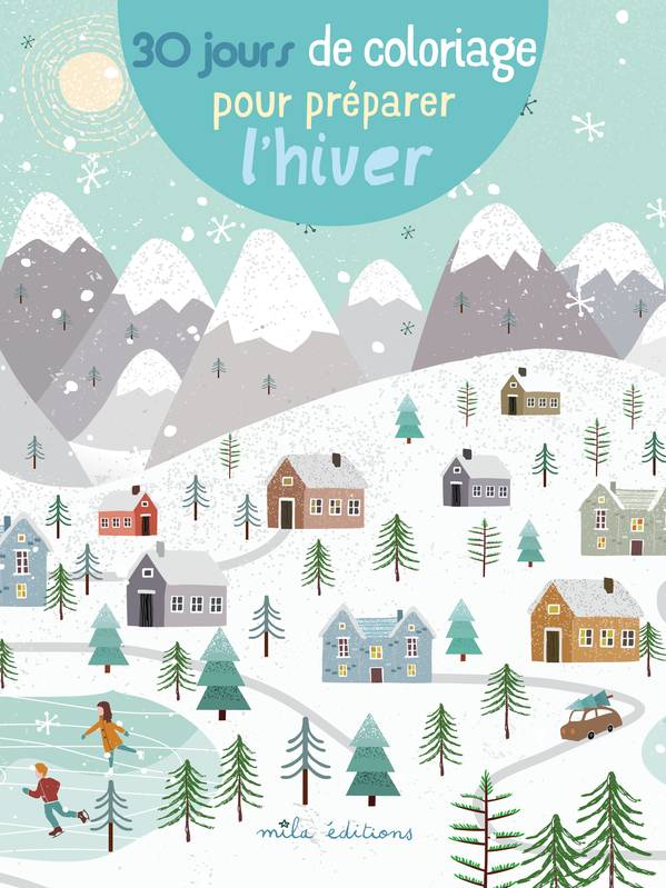 30 jours de coloriage pour préparer l'hiver