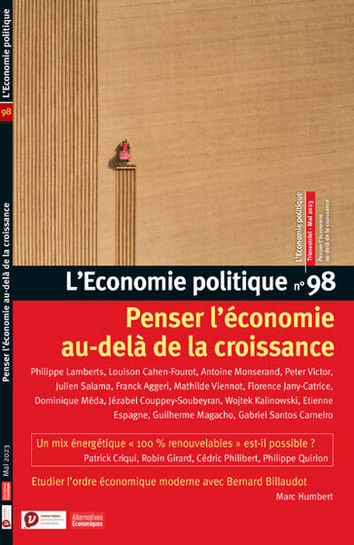 L'Economie politique - N° 98 Penser l'économie au-delà de la croissance