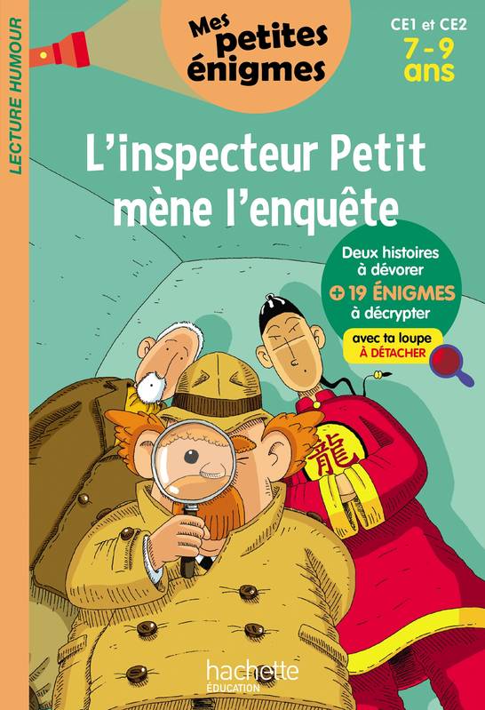 L'inspecteur Petit mène l'enquête - Mes petites énigmes  CE1 et CE2 - Cahier de vacances 2022