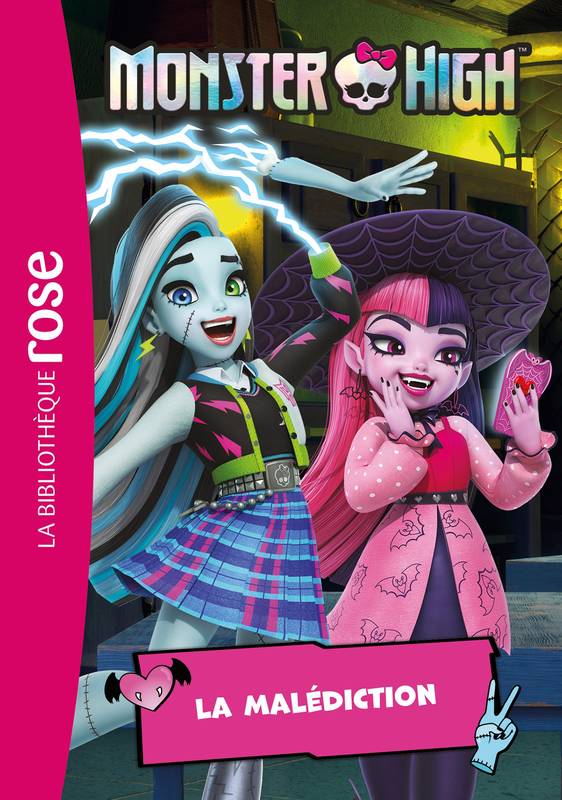 Jeux et Jouets Livres Livres pour les  6-9 ans Romans 3, Monster High 03 - La malédiction Mattel