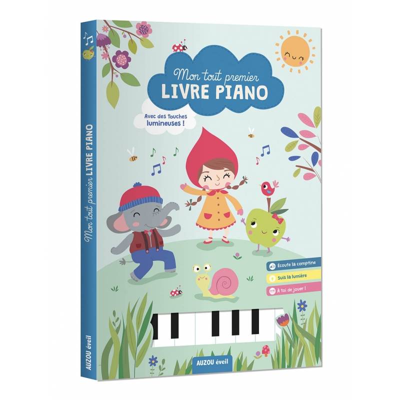 Mon tout premier livre piano, Avec des touches lumineuses !