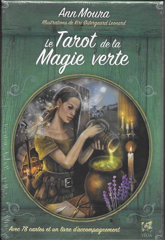Livres Spiritualités, Esotérisme et Religions Esotérisme Le tarot de la magie verte, Avec 78 cartes et son livre d'accompagnement Ann Moura