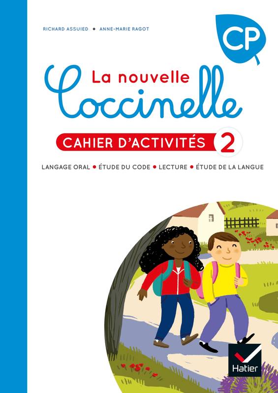 Livres Scolaire-Parascolaire Primaire Coccinelle - Lecture CP Ed. 2022 - Cahier d'activités 2 Anne-Marie Ragot, Richard Assuied