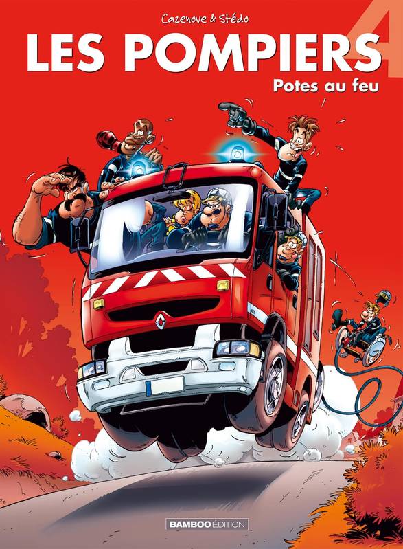 4, Les Pompiers - tome 04, Potes au feu Stédo