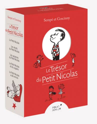 Livres Jeunesse de 6 à 12 ans Premières lectures Le Trésor du Petit Nicolas, Coffret collector 5 volumes René Goscinny