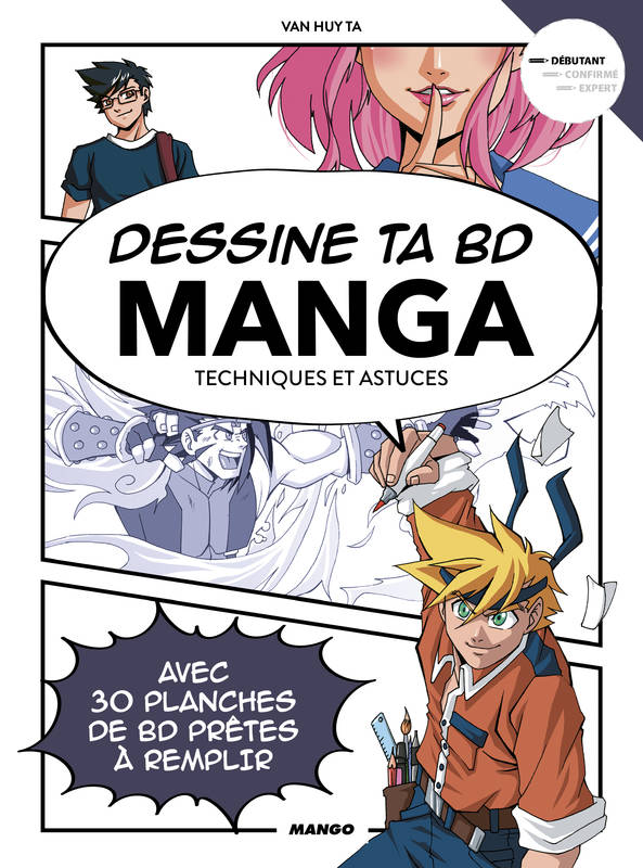 Dessine ta BD manga, Techniques et astuces