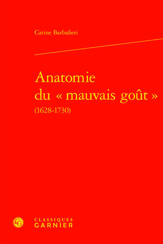 Anatomie du « mauvais goût »