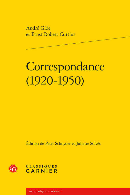 Correspondance (1920-1950)