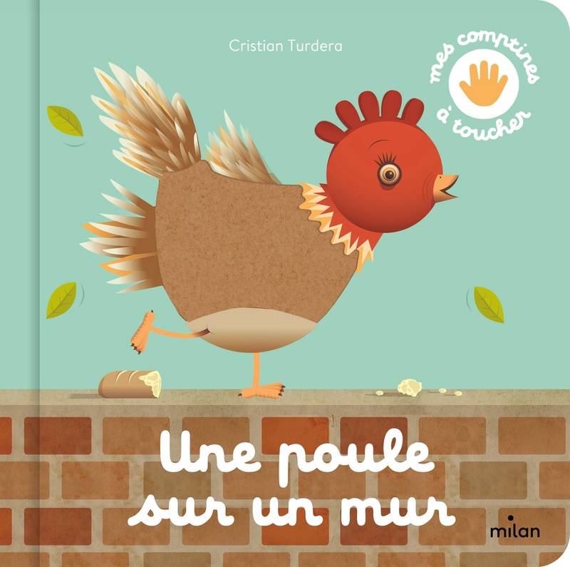 Jeux et Jouets Livres Livres pour les 0-3 ans Livres animés, pop up Une poule sur un mur Cristian Turdera
