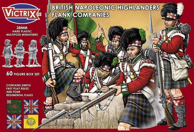 Anglais - Highlanders, compagnies de flanc (x60)