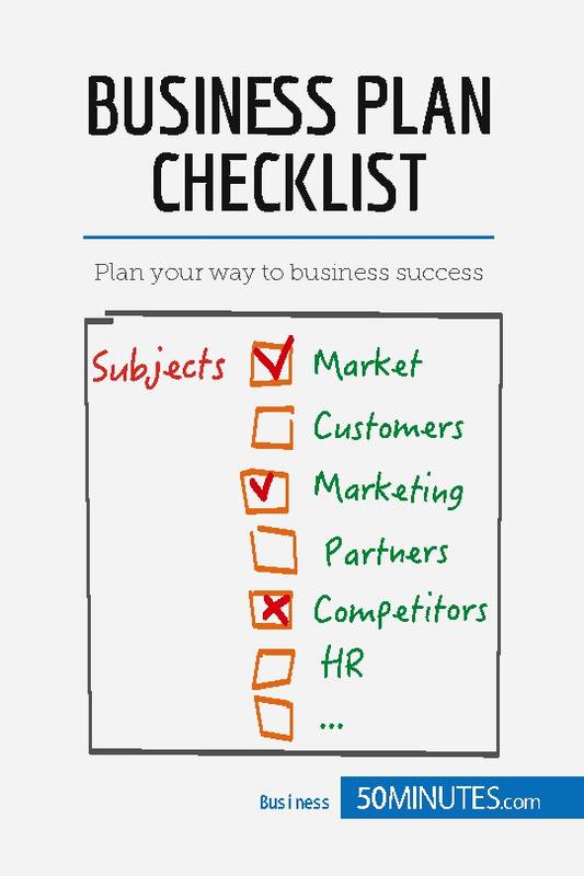 Business Plan Checklist, Plan your way to business success