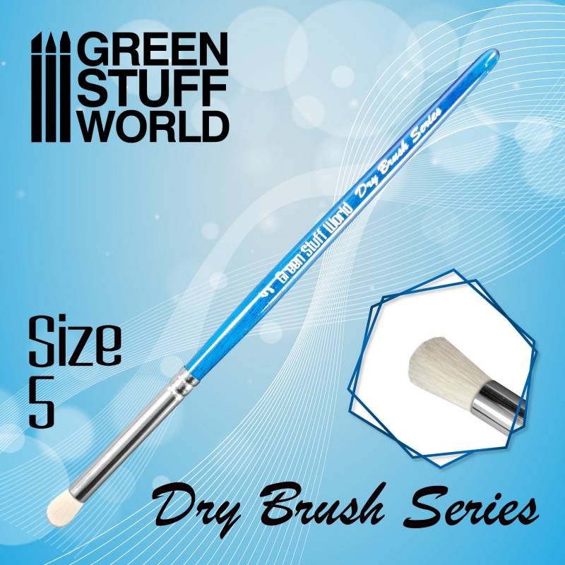 Pinceau rond T5 - Blue Series Dry Brush