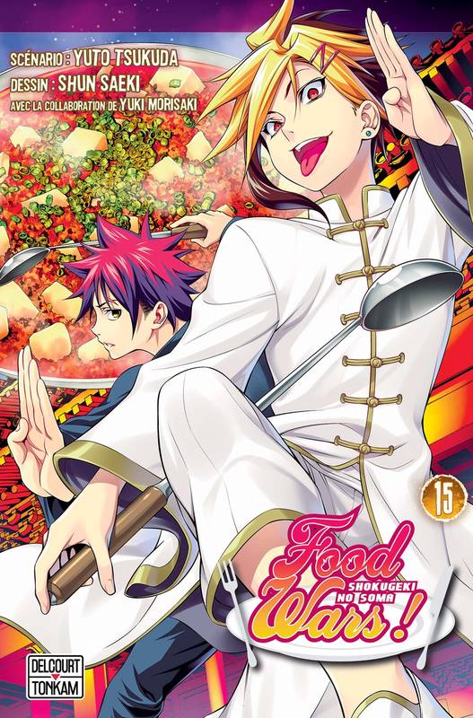 Livres Mangas 15, Food wars ! T15 Yuto Tsukuda