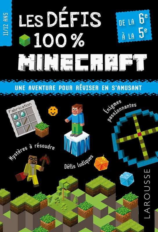 Livres Scolaire-Parascolaire Cahiers de vacances Les défis 100 %, Les DEFIS 100 % Minecraft David Plumel