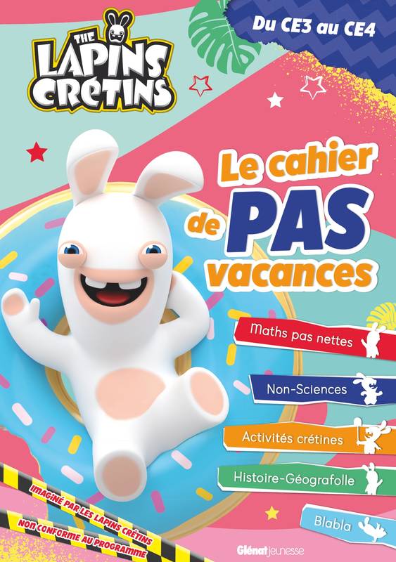 The Lapins Crétins - Le cahier de pas vacances