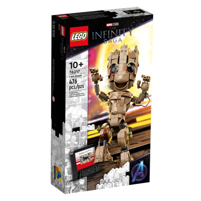 Jeux et Jouets Jeux de construction Lego, briques et blocs Je s'appelle Groot Marvel