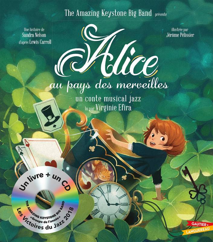 Alice au pays des merveilles - Livre CD