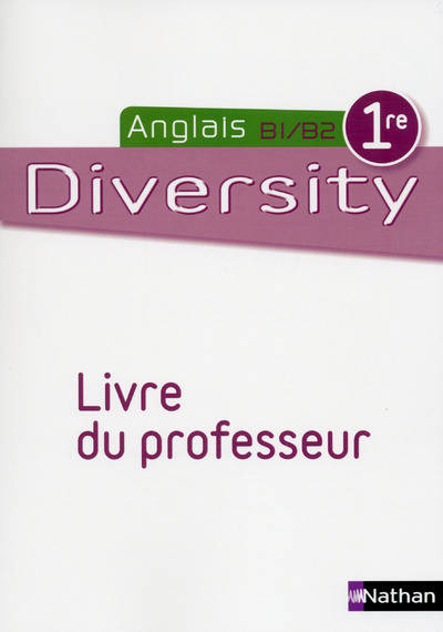 Diversity 1ère - Livre du professeur 2015