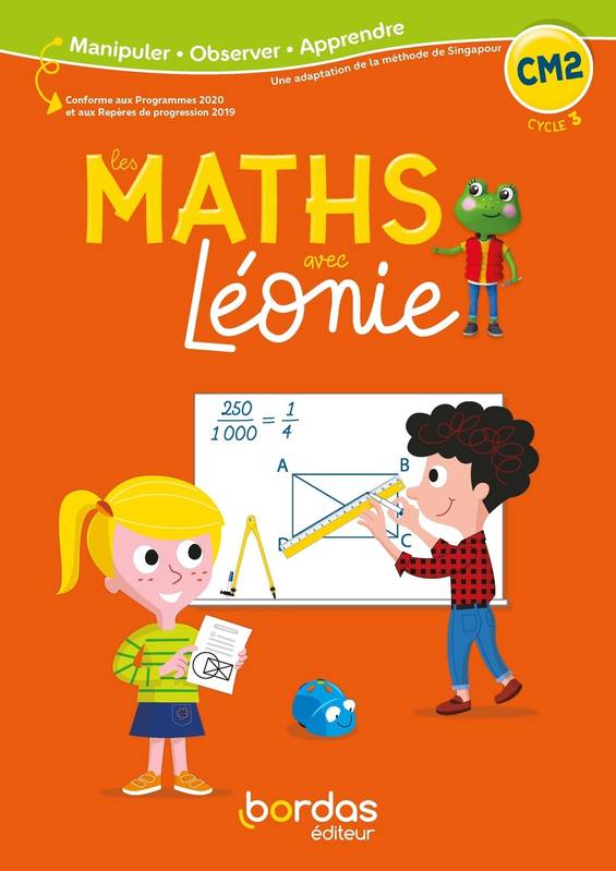 Les maths avec Léonie - CM2 - 2023 - Cahier - élève