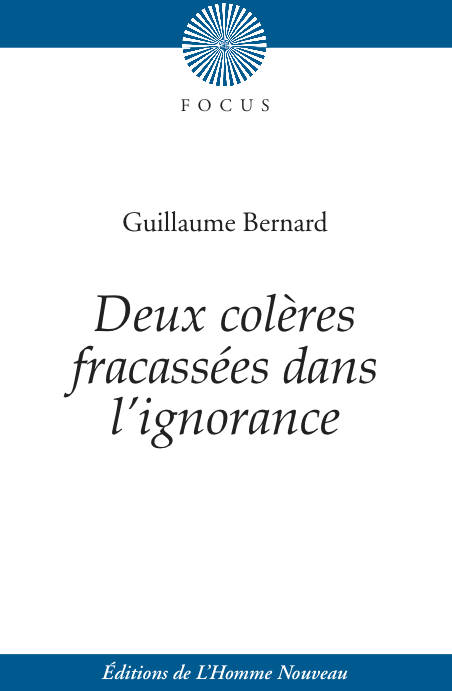 Deux colères fracassées dans  l’ignorance, Dialogue héroïco-pathétique  en vers