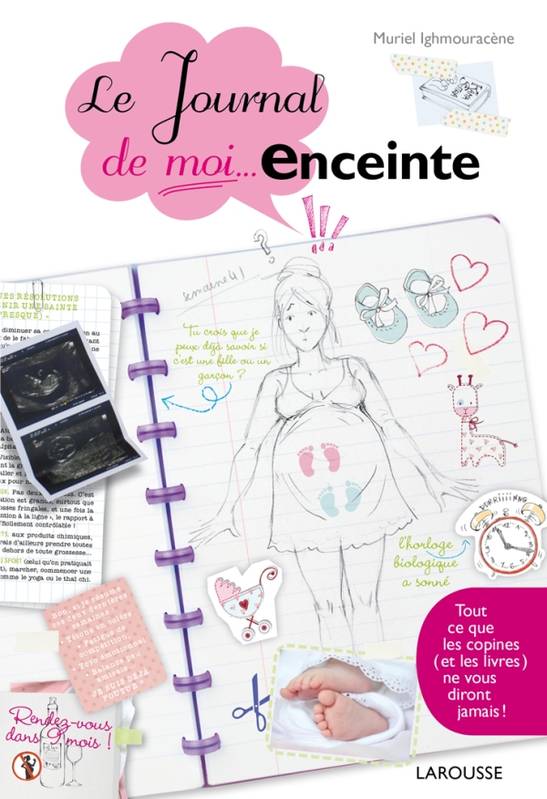 Livres Bien être Forme et Beauté Le journal de moi...enceinte Muriel Ighmouracène