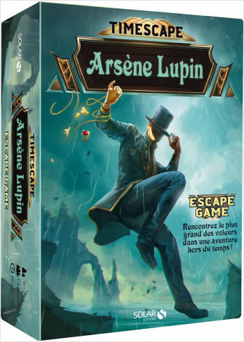 Livres Loisirs Loisirs créatifs et jeux Jeux Timescape - Arsène Lupin Coline Pignat, Simon Gabillaud