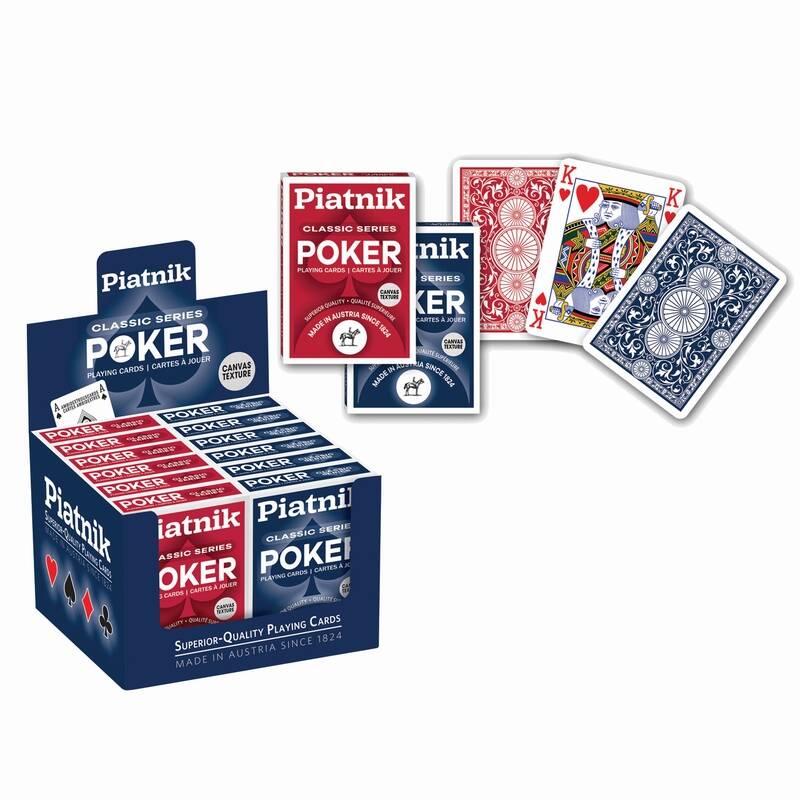 Jeux et Puzzles Jeux Poker Classic Séries Toilées Piatnik