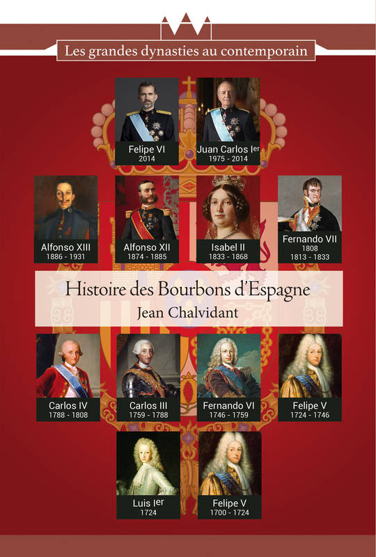 Livres Histoire et Géographie Histoire Histoire générale Histoire des Bourbons d'Espagne Jean Chalvidant