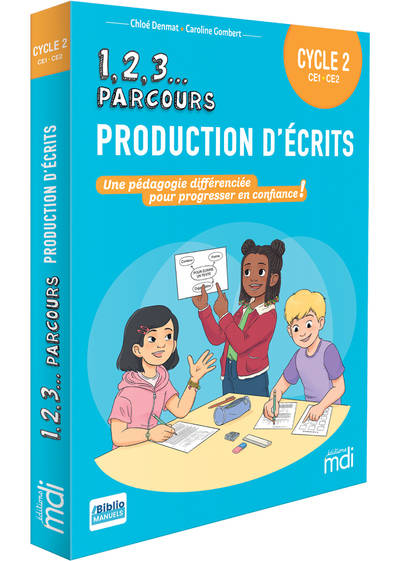 Livres Scolaire-Parascolaire Primaire 1,2,3 Parcours - Production d'écrits CE Chloé Denmat, Caroline Gombert