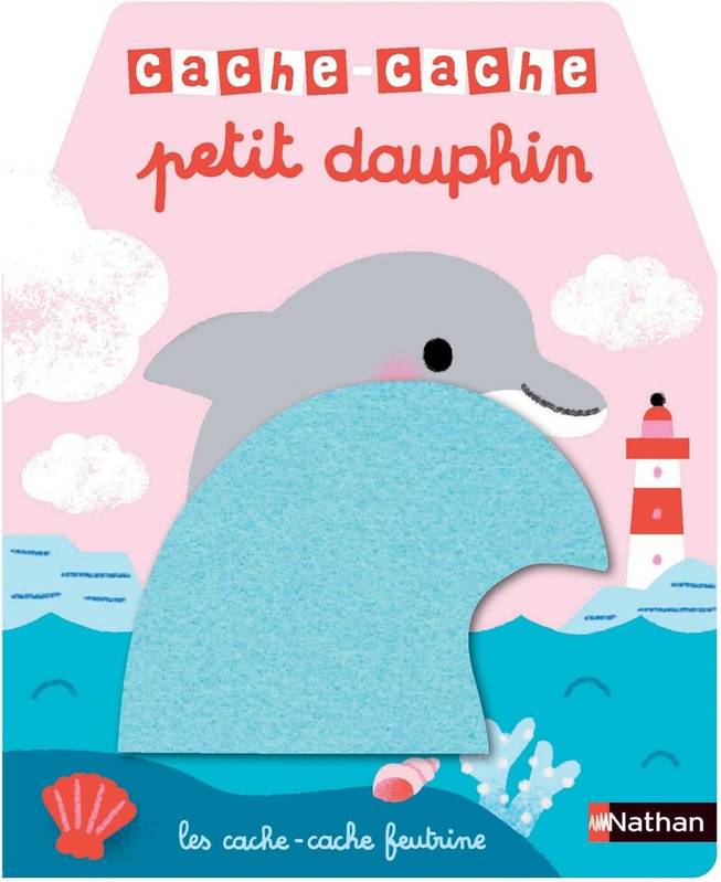 Livres Jeunesse Les tout-petits Albums animés et pop-up Cache cache petit dauphin Mélisande Luthringer