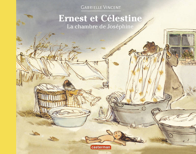Livres Jeunesse Les tout-petits Albums Ernest et Célestine, La chambre de Joséphine Annegert Fuchshuber, Gabrielle Vincent