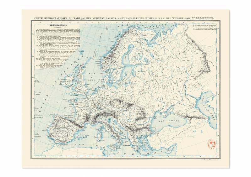 Carte - Carte Hydrographique