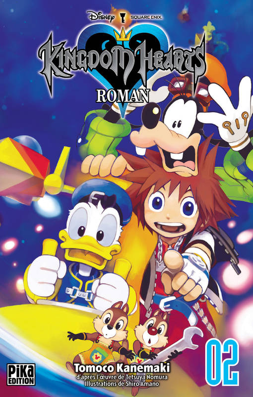 Livres Mangas 2, Kingdom Hearts Le roman T02 Tomoco Kanemaki, Tetsuya Nomura