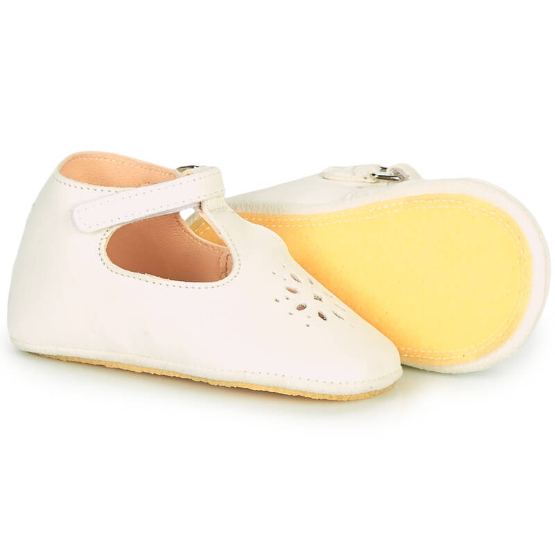 Chaussons Lillyp Enfants 19 Blancs Chaussons Taille 19