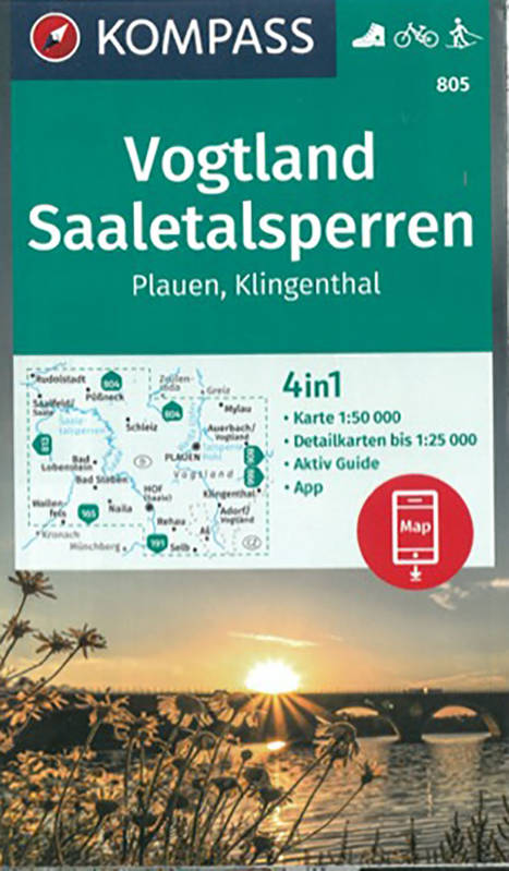 805 VOGTLAND - SAALETALSPERREN - PLAUEN - KLINGENTHAL