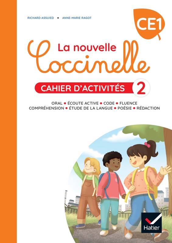 Livres Scolaire-Parascolaire Primaire Coccinelle - Français CE1 Ed. 2022 - Cahier d'activités 2 Anne-Marie Ragot, Richard Assuied