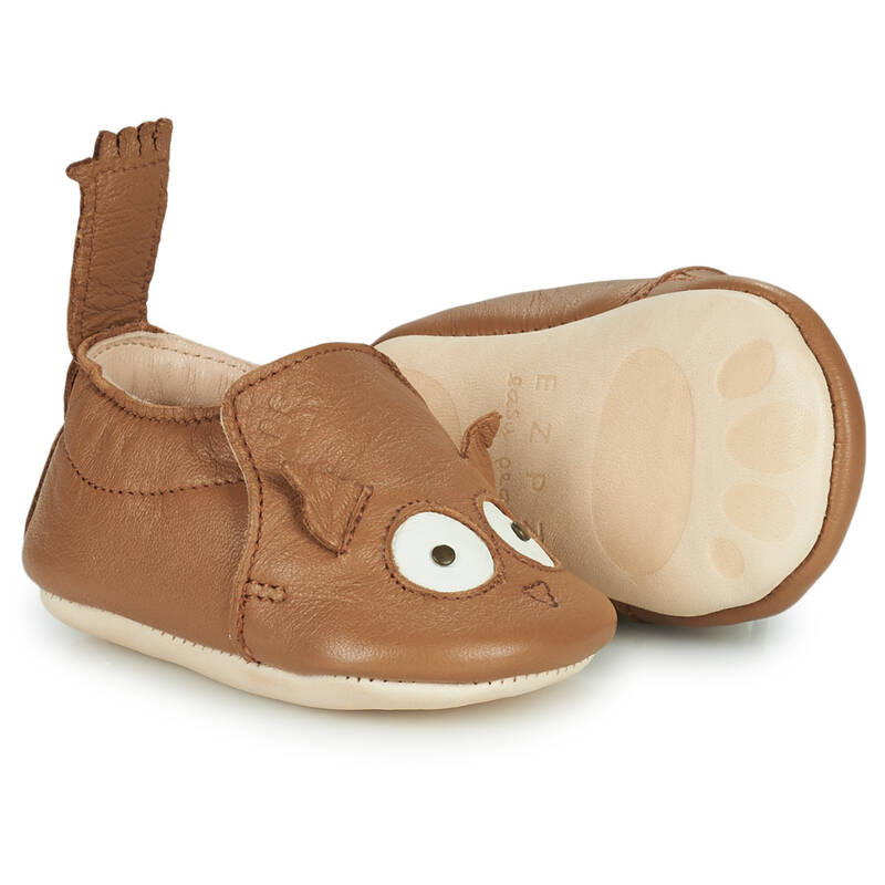 Chaussons my blumoo hibou Enfants 0/6 mois Marron Chaussons