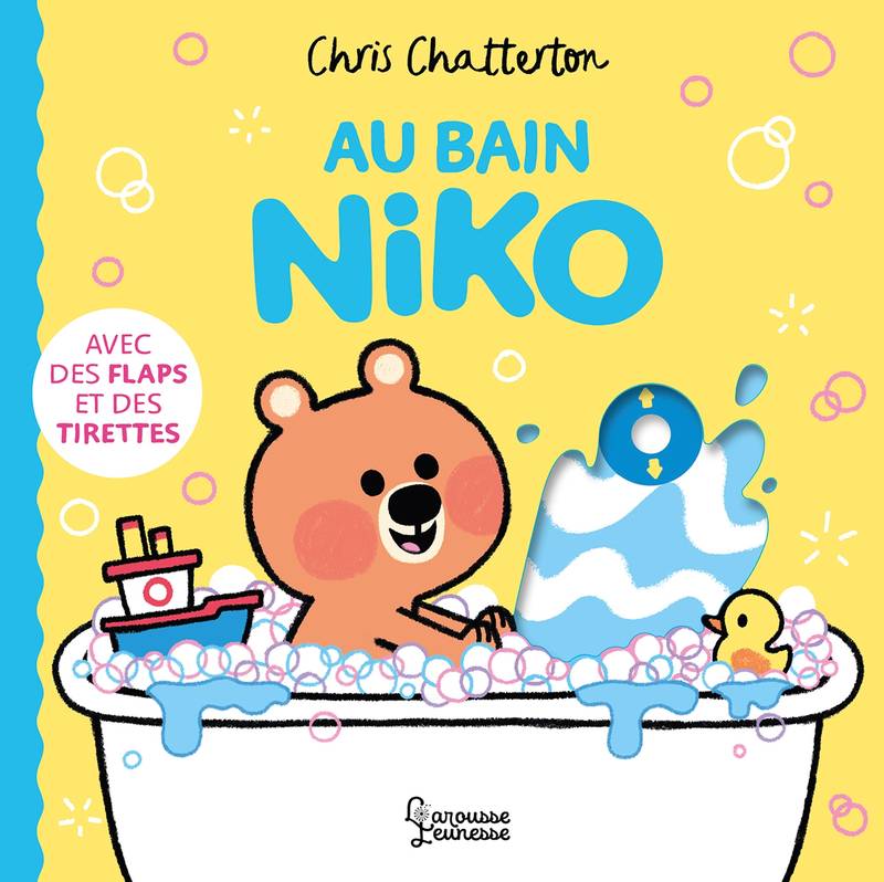 Jeux et Jouets Livres Livres pour les 0-3 ans Livres animés, pop up Au bain Niko Chris Chatterton