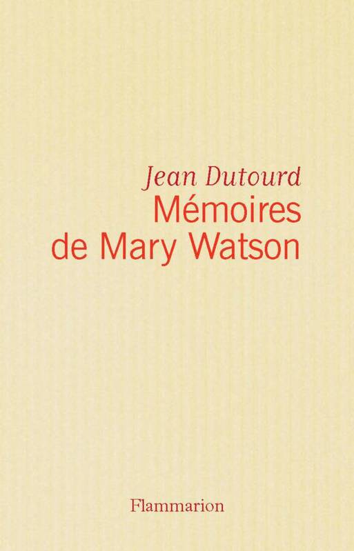 Mémoires de Mary Watson, roman